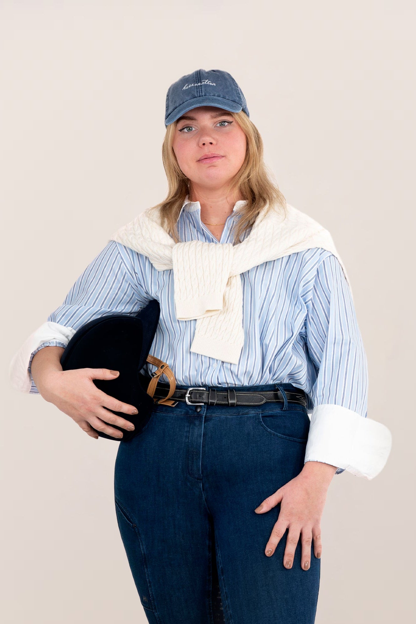 Denim hat