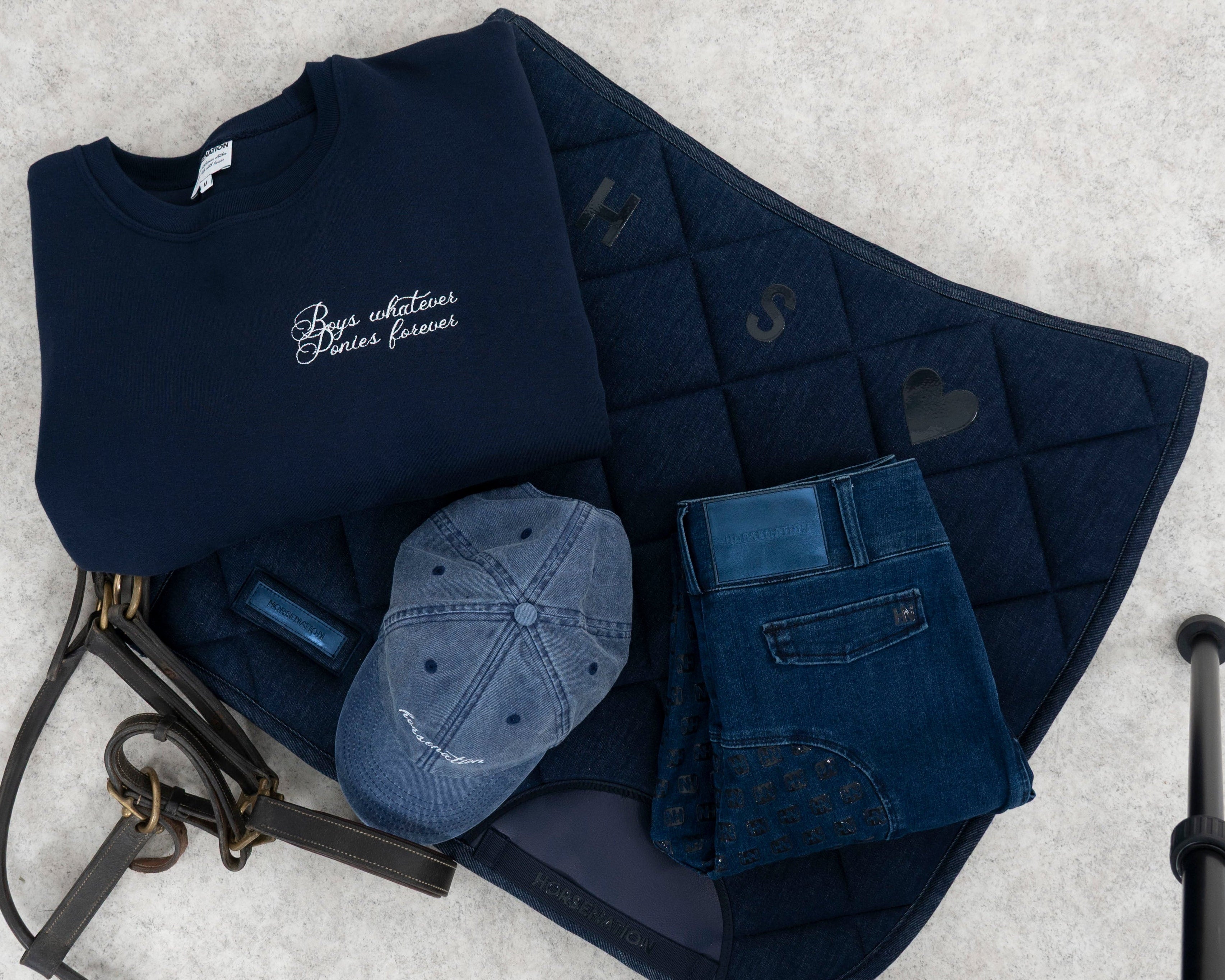 Jeans Perfomence Denim Saddle Pad